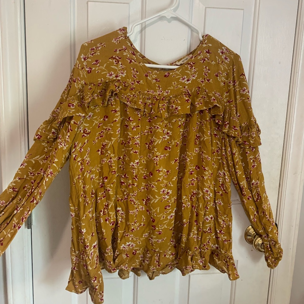 yellow blouse (5 for $15)
